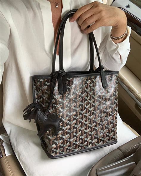 goyard small tote bag.